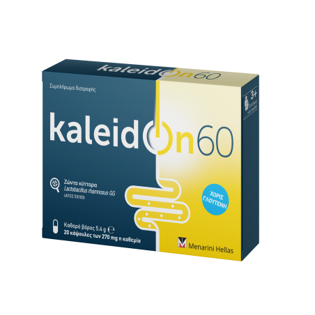 MENARINI Kaleidon 60 Προβιοτικό Συμπλήρωμα Διατροφής, 20 κάψουλες