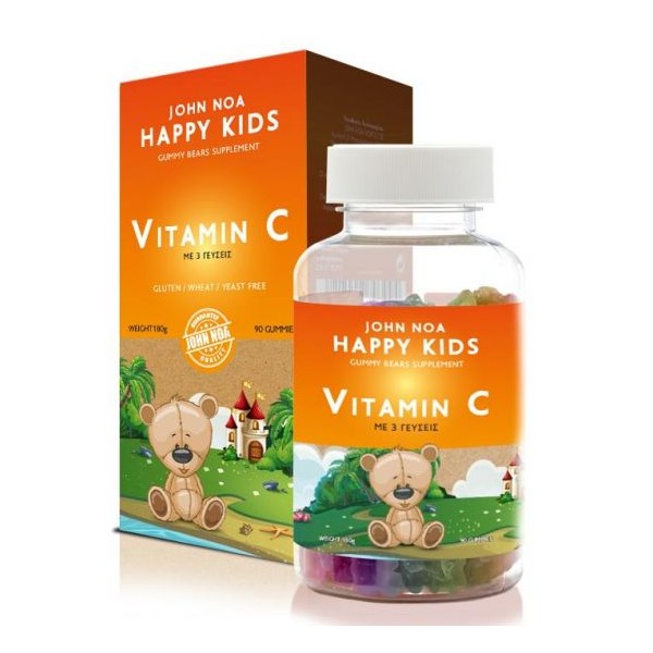 JOHN NOA Happy Kids Vitamin C Gummy Bears...