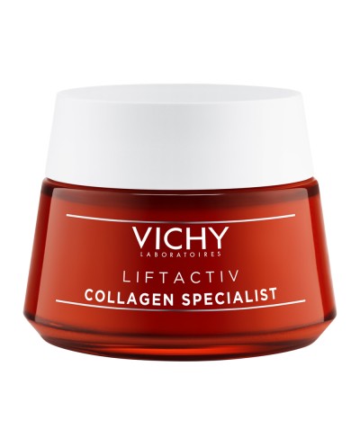 VICHY – Liftactiv Collagen Specialist Αντιγηραντική Κρέμα Προσώπου με Βιοπεπτίδια & Βιταμίνη C - 50ml