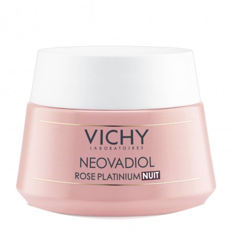 VICHY Neovadiol Rose Platinium Nuit Αντιρυτιδική Κρέμα Νύχτας για Ώριμες Επιδερμίδες από την Εμμηνόπαυση & Μετά, 50ml