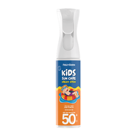 FREZYDERM Kids Sun Care SPF50+ Cream Spray Παιδικό Αντηλιακό Σπρέι Προσώπου & Σώματος σε Μορφή Κρέμας, 275ml
