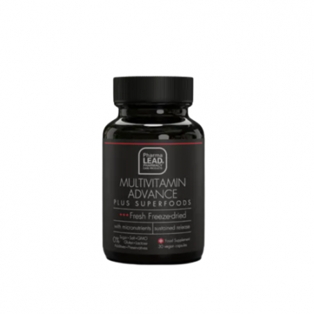 PHARMALEAD Black Range Multivitamin Advance Plus Superfoods Πολυβιταμίνη για Ενίσχυση του Oργανισμού, 30 κάψουλες