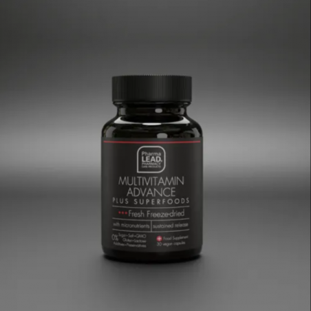 PHARMALEAD Black Range Multivitamin Advance Plus Superfoods Πολυβιταμίνη για Ενίσχυση του Oργανισμού, 30 κάψουλες