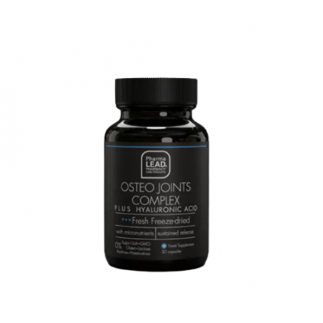 PHARMALEAD Black Range Osteo Joints Complex Plus Hyaluronic Acid Φόρμουλα για Ενίσχυση των Αρθρώσεων, 30 κάψουλες