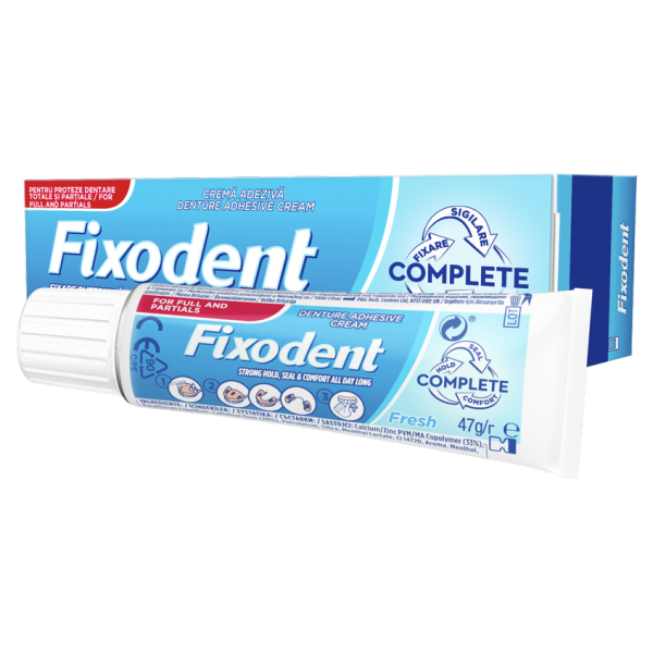 FIXODENT Complete Fresh Στερεωτική Κρέμα για...