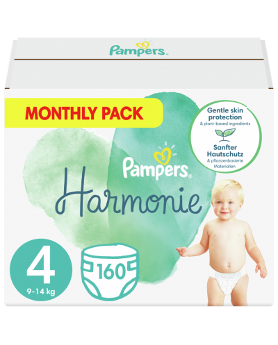 PAMPERS Harmonie Monthly Pack No.4 (9-14 kg) Βρεφικές...