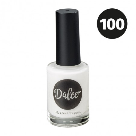 MEDISEI Dalee Gel Effect Nail Polish Βερνίκι Νυχιών με Τεχνολογία Gel Effect Snow White no.100, 12ml