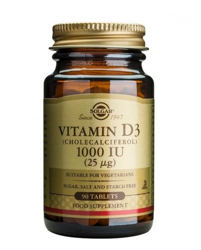 SOLGAR Vitamin D3 1000IU...