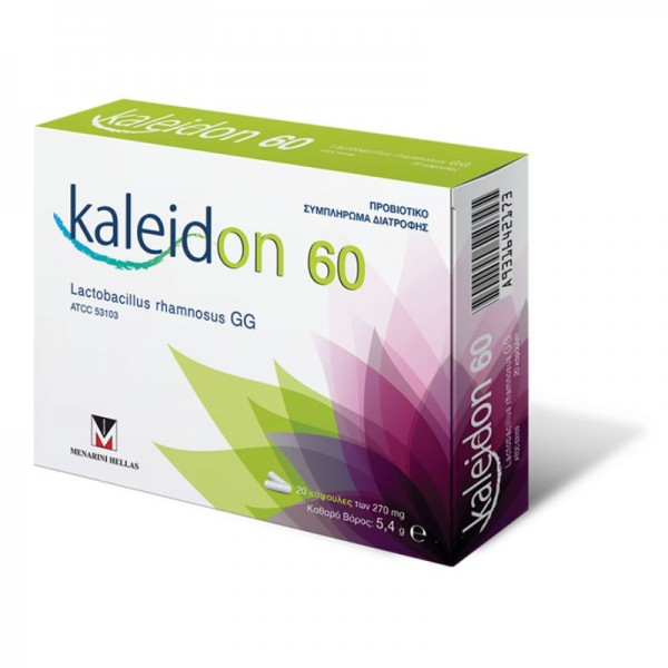 MENARINI Kaleidon 60 Προβιοτικό Συμπλήρωμα Διατροφής, 20 κάψουλες