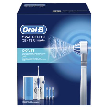 Oral-B Professional Care Oxyjet Water Flosser Φορητό Σύστημα Καταιονισμού & Επαγγελματικός Εκτοξευτής Νερού