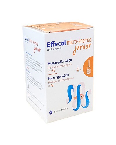 EPSILON HEALTH Effecol Junior Micro-Enemas Macrogol 4000...