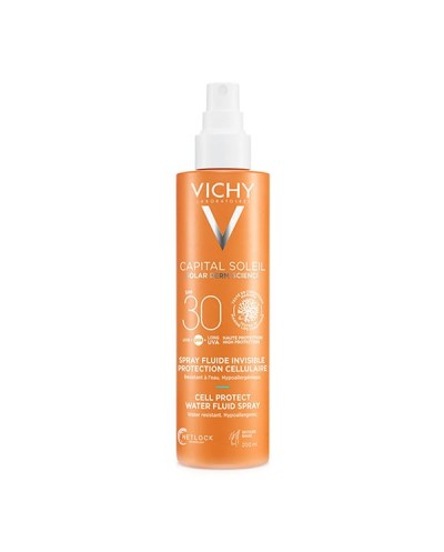 VICHY Capital Soleil Cell Protect Water Fluid Spray SPF30...