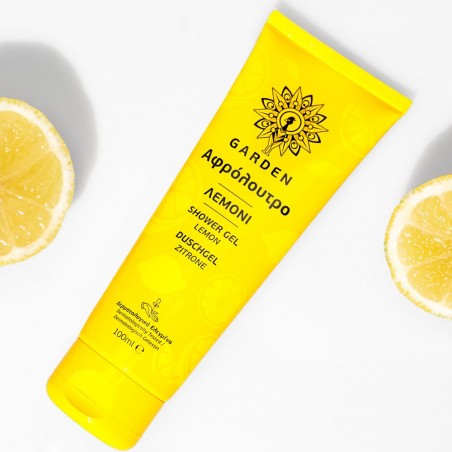 GARDEN Body Wash & Shower Gel Lemon Lime Αφρόλουτρο Λεμόνι με Προβιταμίνη Β5 Travel Size, 100ml