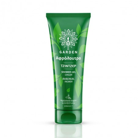 GARDEN Body Wash & Shower Gel Ginger Αφρόλουτρο Τζίντζερ με Προβιταμίνη Β5 Travel Size, 100ml