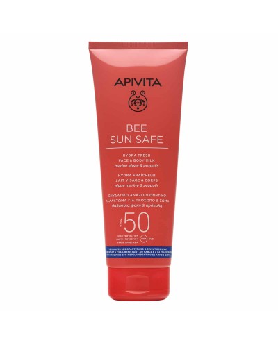 APIVITA Bee Sun Safe Hydra Fresh Face & Body Milk SPF50...