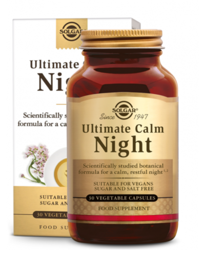 SOLGAR Ultimate Calm Night Συμπλήρωμα Διατροφής για Ήρεμο...