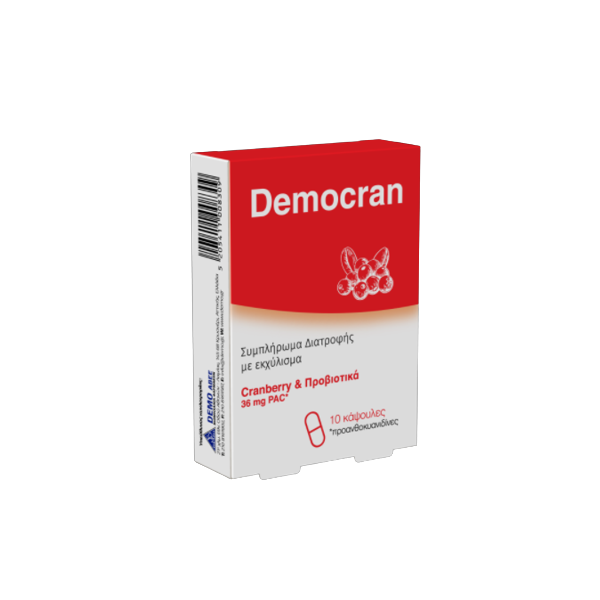 DEMO Democran Συμπλήρωμα Διατροφής με Cranberry...