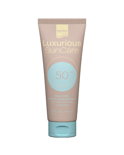 INTERMED Luxurious Sun Care Silk Cover SPF50 Natural...