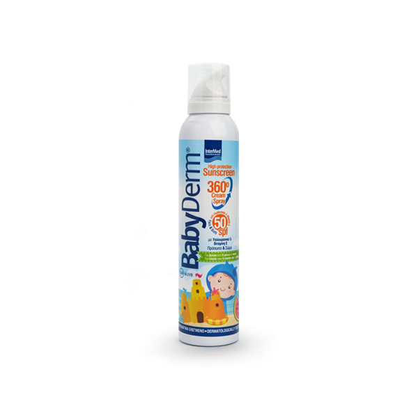INTERMED Babyderm Sunscreen 360° Cream Spray...
