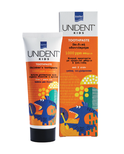 INTERMED Unident Kids Toothpaste 1000ppm Φθόριο Παιδική...