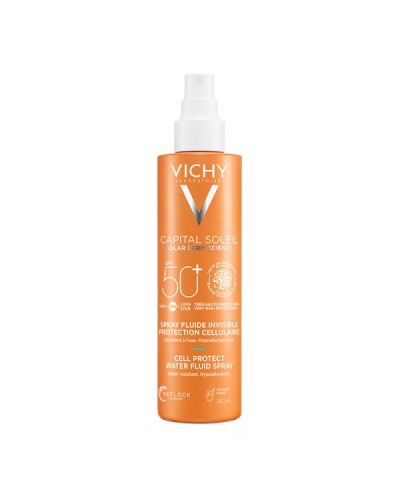 VICHY Capital Soleil Cell Protect Water Fluid Spray SPF50...