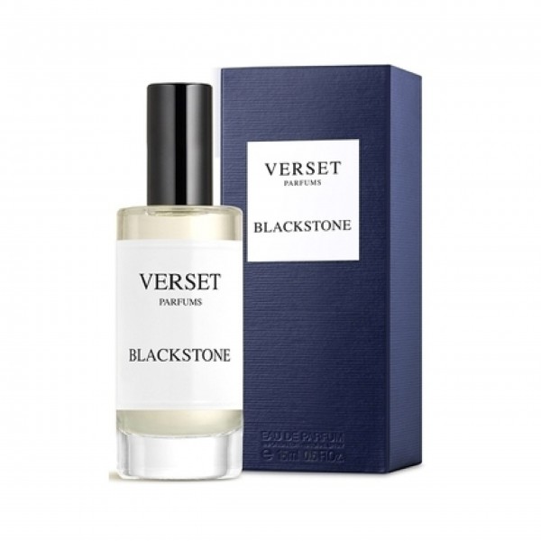 VERSET Blackstone Eau De Parfum Αντρικό Άρωμα, 15ml