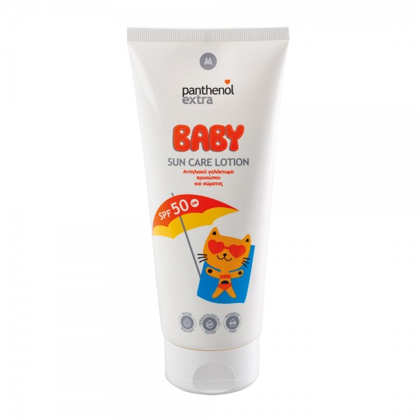 PANTHENOL EXTRA Baby Sun Care Lotion SPF50 Βρεφικό/Παιδικό Αντηλιακό Γαλάκτωμα, 200ml