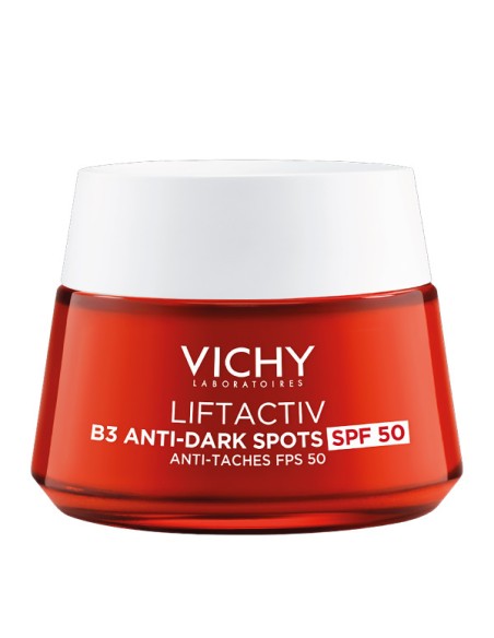 VICHY Liftactiv B3 Anti-Dark Spots Cream SPF50 Αντιγηραντική Κρέμα Προσώπου με Νιασιναμίδη Β3 Κατά των Κηλίδων, 50ml