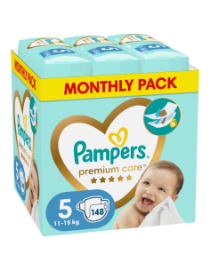 PAMPERS Premium Care Monthly Pack No.5 (11-16 kg)...