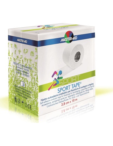 MASTER AID Sport Tape Αυτοκόλλητη Αθλητική Ταινία Επίδεσης 3.8cm x 10m, 1 τεμάχιο