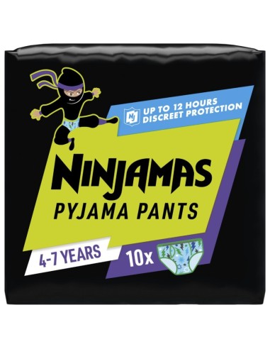 PAMPERS Ninjamas Pyjama Pants Boy 4-7Y...