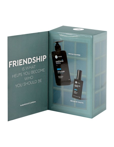 PANTHENOL EXTRA Limited Edition Friendship Ανδρικό Σετ Περιποίησης με Men 3in1 Cleanser 500ml & Men Eau de Toilette 50ml