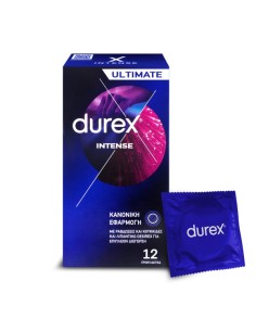 DUREX Ultimate Intense Προφυλακτικά με Ραβδώσεις,...