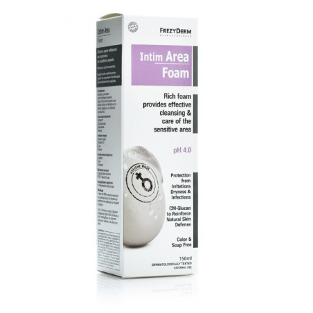 FREZYDERM Intim Area Foam pH4 Αφρός Καθαρισμού της Ευαίσθητης Περιοχής, 150ml