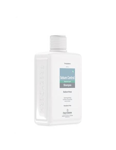 FREZYDERM Sebum Control Shampoo Seborrhea Σαμπουάν για Σμηγματορροϊκή Δερματίτιδα, Μείωση Λιπαρότητας & Ερεθισμού, 200ml
