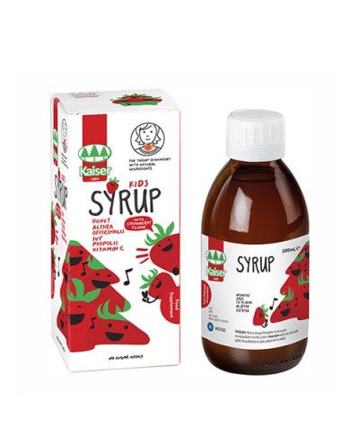 KAISER KIDS Syrup Mε γεύση φράουλα, 200ml