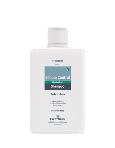 FREZYDERM Sebum Control Shampoo Seborrhea...
