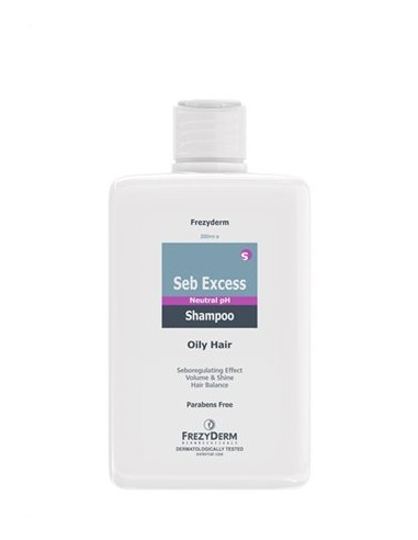 FREZYDERM Seb Excess Shampoo Oily Hair Σαμπουάν...
