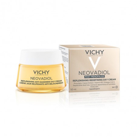 VICHY Neovadiol Replenishing Anti Sagginess Day Cream Κρέμα Ημέρας για την Επιδερμίδα στην Εμμηνόπαυση, 50ml