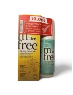 BNeF Benefit M Free Lice Set Αντιφθειρικό Spray, 100 ml &...