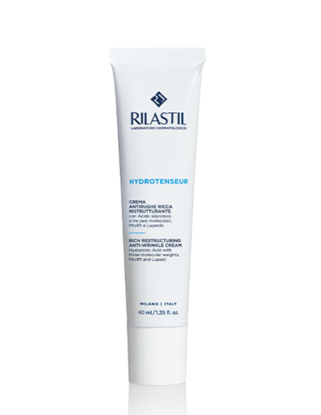 RILASTIL Hydrotenseur Rich Restructuring Anti-Wrinkle Cream Αντιρυτιδική Kρέμα Επανόρθωσης Πλούσιας Υφής για Ξηρό Δέρμα, 40ml