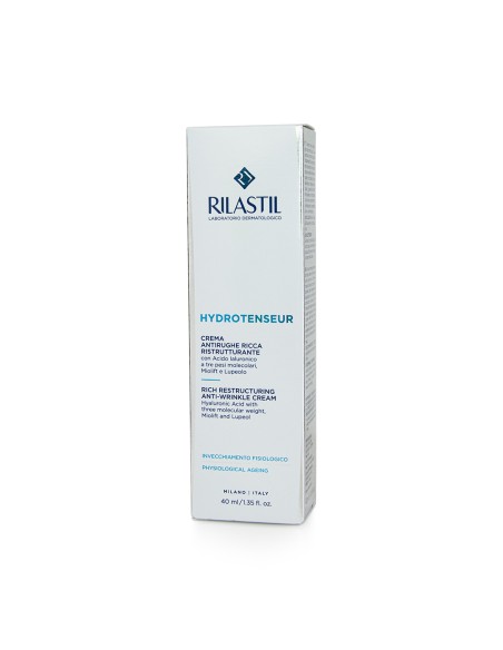 RILASTIL Hydrotenseur Rich Restructuring Anti-Wrinkle Cream Αντιρυτιδική Kρέμα Επανόρθωσης Πλούσιας Υφής για Ξηρό Δέρμα, 40ml