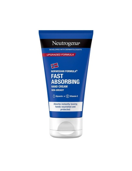 Neutrogena Fast Absorbing Hand Cream Κρέμα Χεριών Άμεσης Απορρόφησης, 75ml