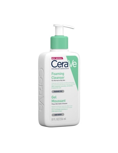 CeraVe Foaming Cleanser for Normal to Oily Skin...