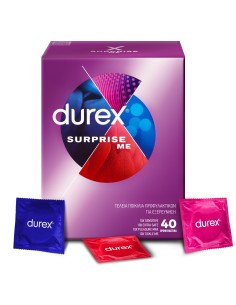 DUREX Surprise Me Variety Box Ποικιλία με Επιλεγμένα...