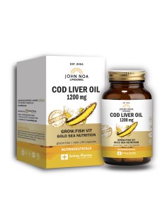 JOHN NOA Liposomal Cod Liver Oil 1200mg Μουρουνέλαιο με...