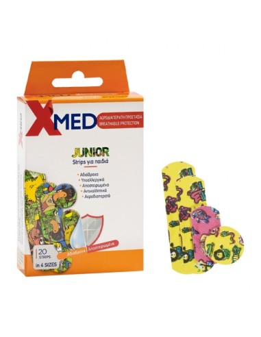 X-MED Junior Strips Παιδικά Αδιάβροχα Επιθέματα...