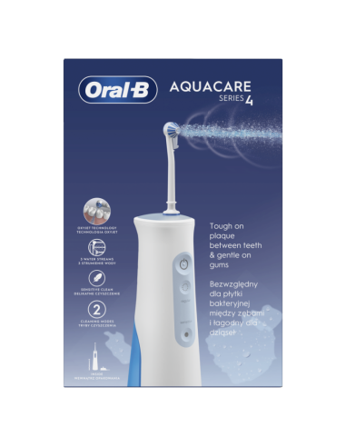Oral-B Aquacare 4 Oxyjet Water Flosser Φορητό...