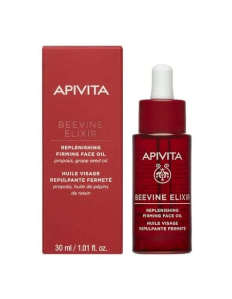 APIVITA Beevine Elixir Face Oil Έλαιο Προσώπου για Αναδόμηση & Σύσφιξη με Σύμπλοκο Prοpolift & Φυτικό Κολλαγόνο, 30ml