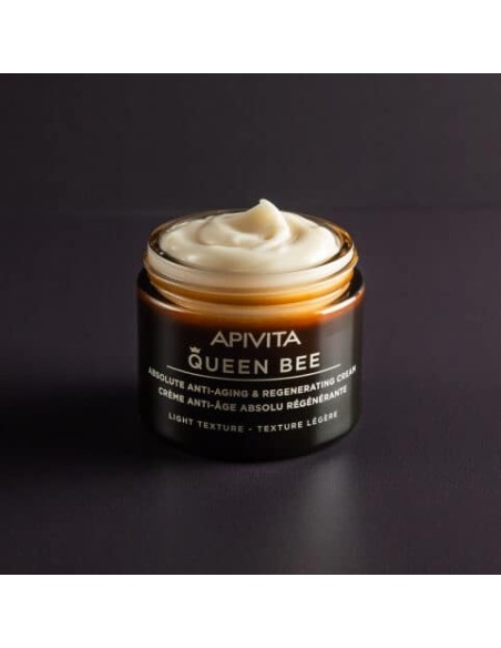 APIVITA Queen Bee Absolute Anti-Aging Night Cream Κρέμα Νύχτας Απόλυτης Αντιγήρανσης & Εντατικής Θρέψης με Βασιλικό Πολτό, 50ml
